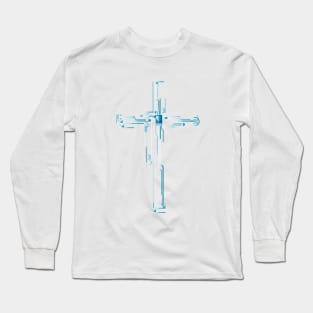 Modern Cross Long Sleeve T-Shirt